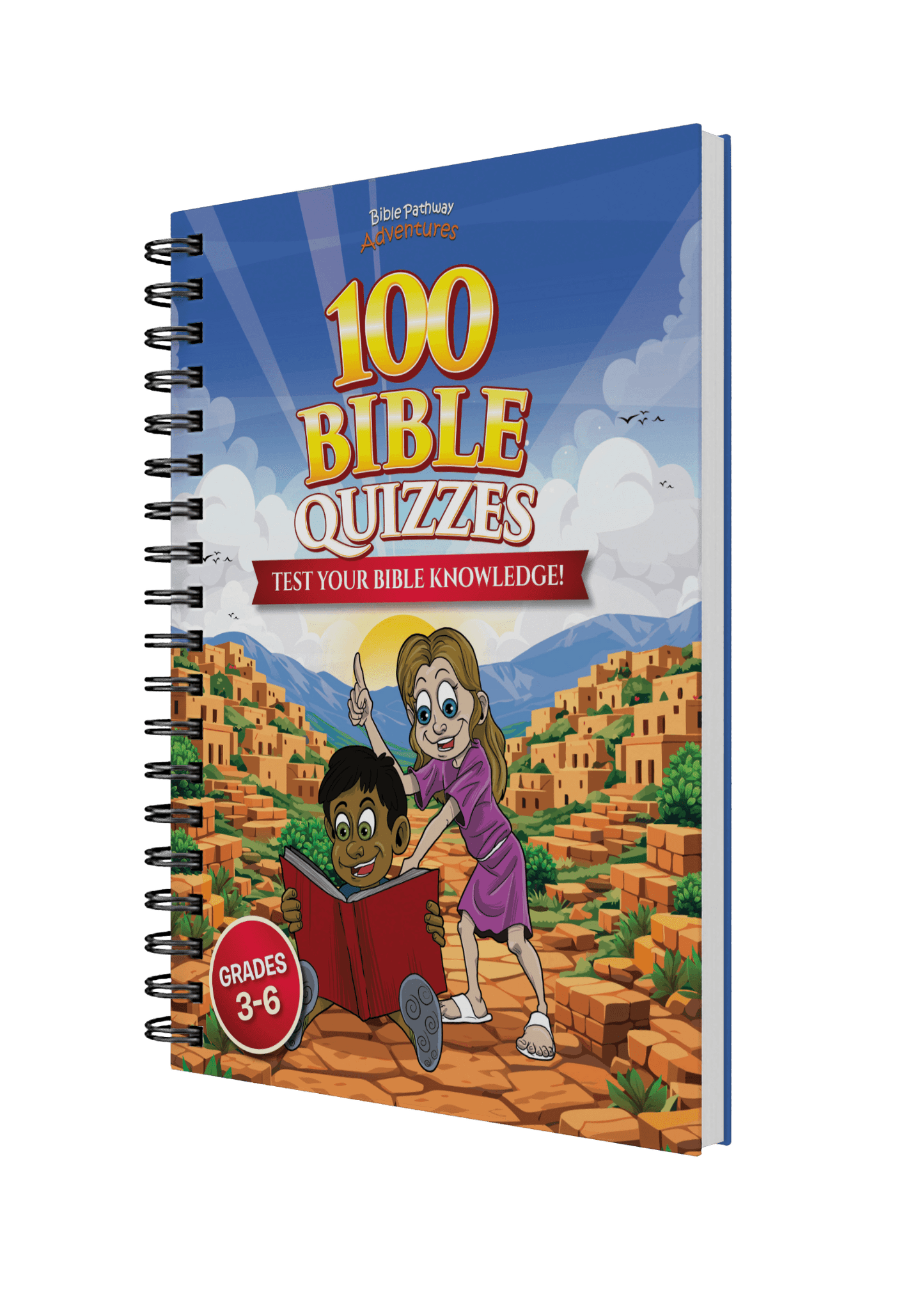 100 Bible Quizzes book for grades 3-6