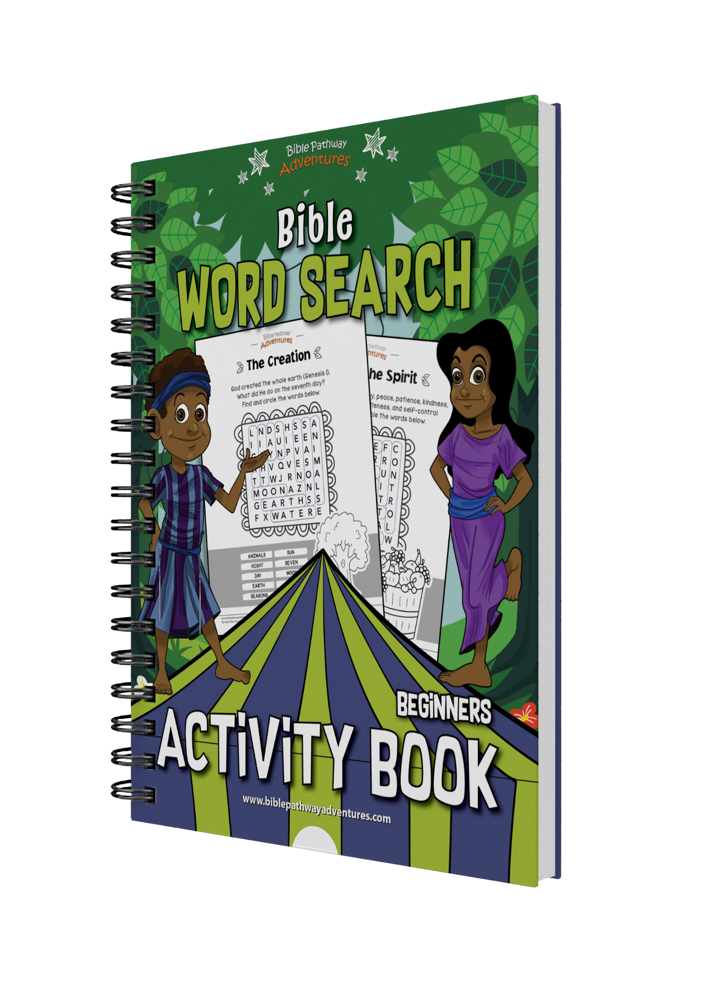 Puzzles & Games | Bible Word Search for Beginners (Grades 1-2)