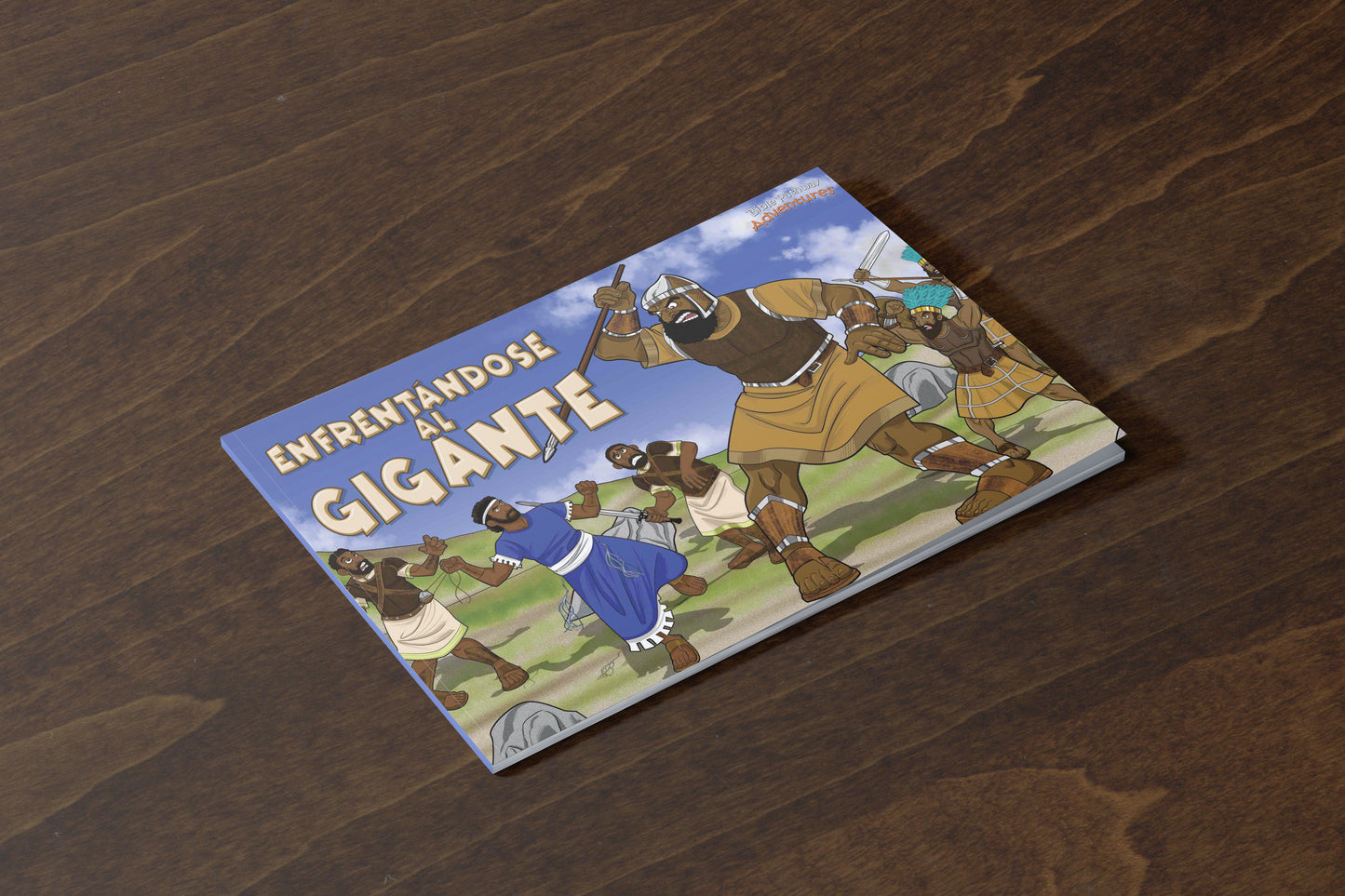 Enfrentándose al gigante: libro de cuentos (rústica)