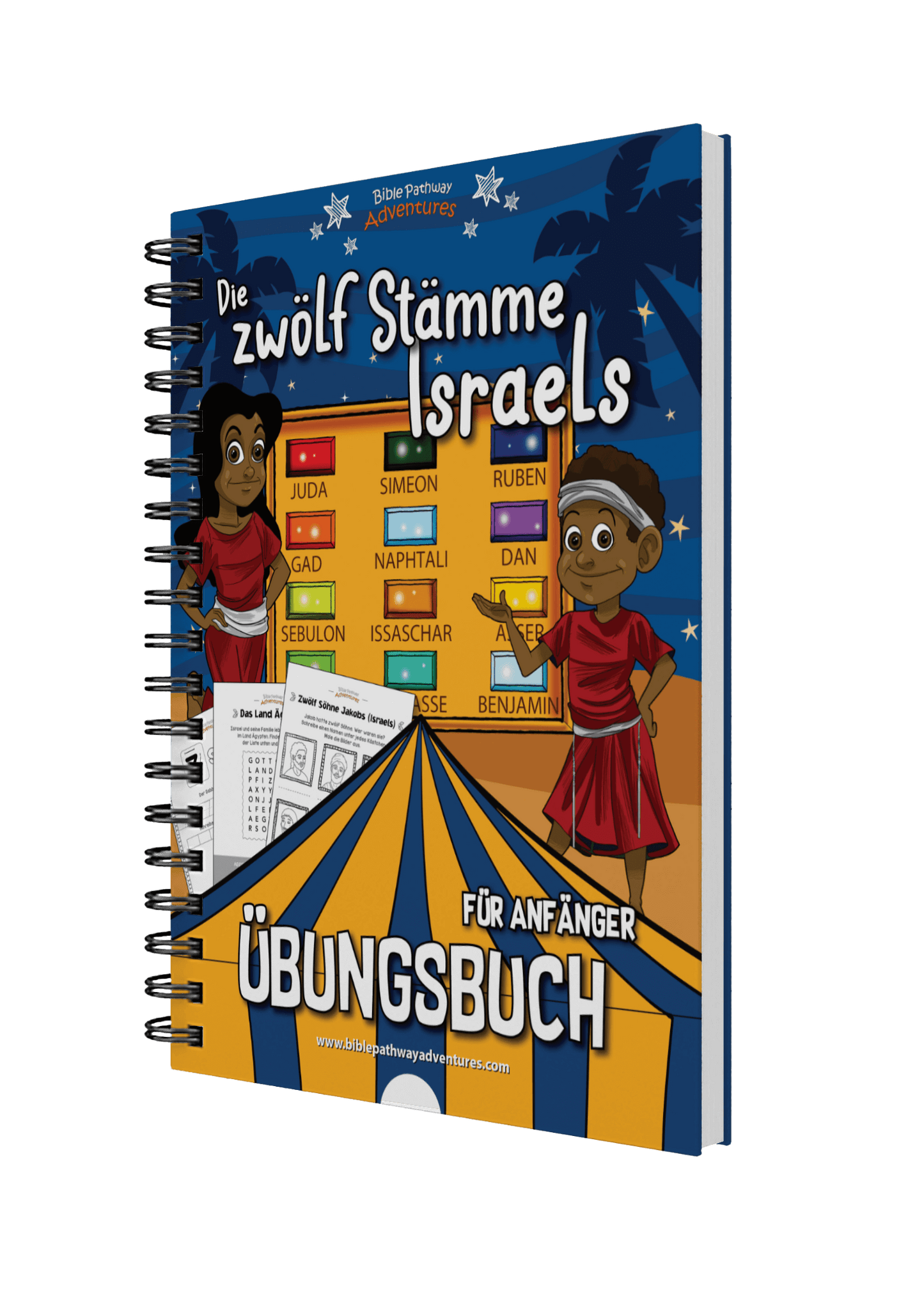 Die zwölf Stämme Israels - Übungsbuch für Anfänger