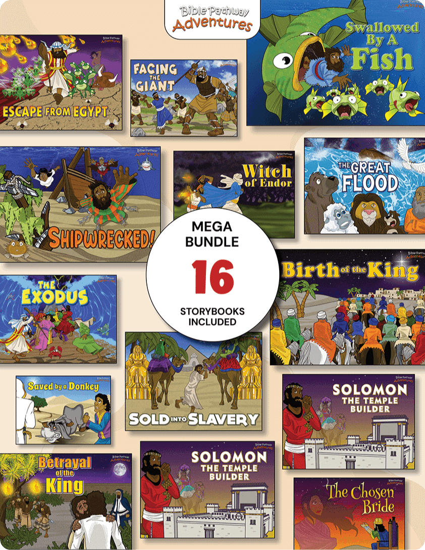 Bible storybook MEGA BUNDLE (paperback)