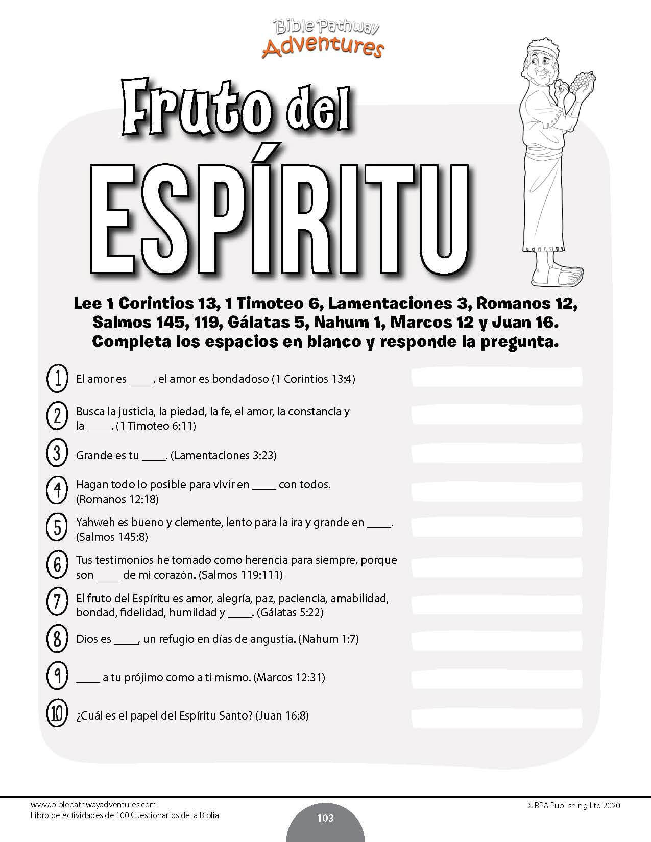 100 Cuestionarios Bíblicos