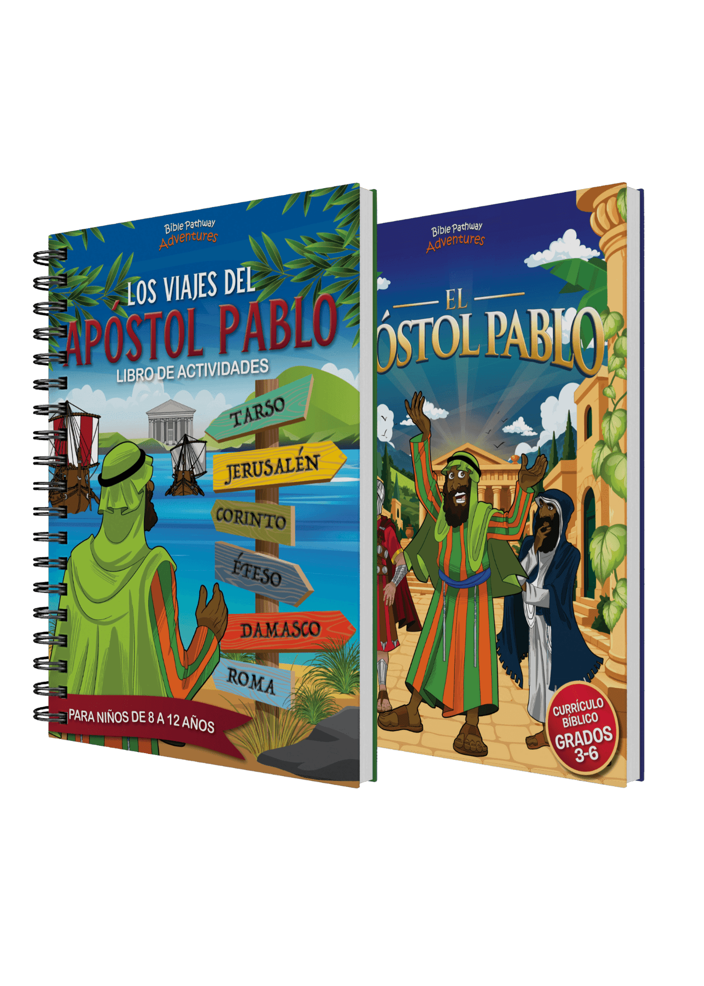 PAQUETE: Libros de actividades del apóstol Pablo (grados 3-6)
