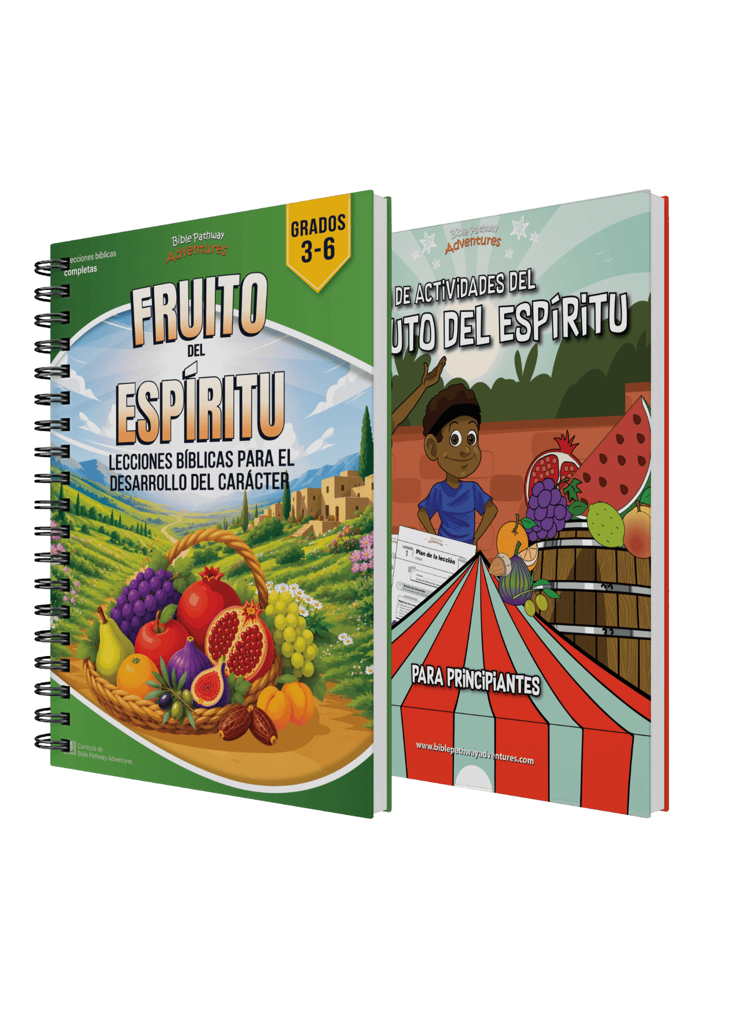 PAQUETE | Currículo Bíblico del Fruto del Espíritu para grados K-6
