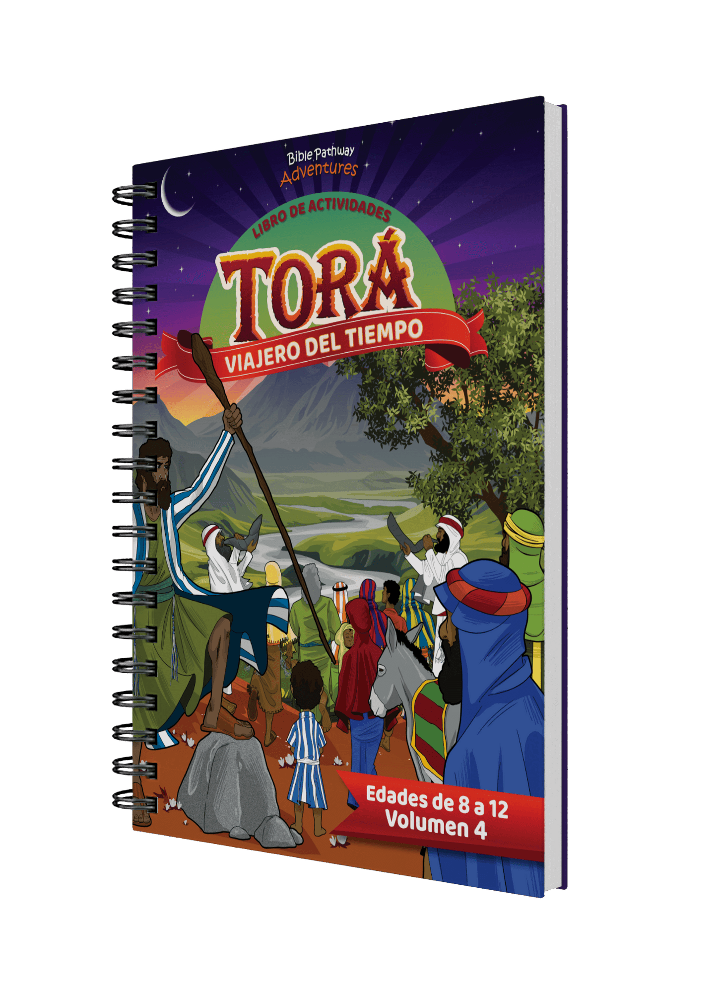 Libro de actividades: Torá: Viajero del tiempo - Volumen 4