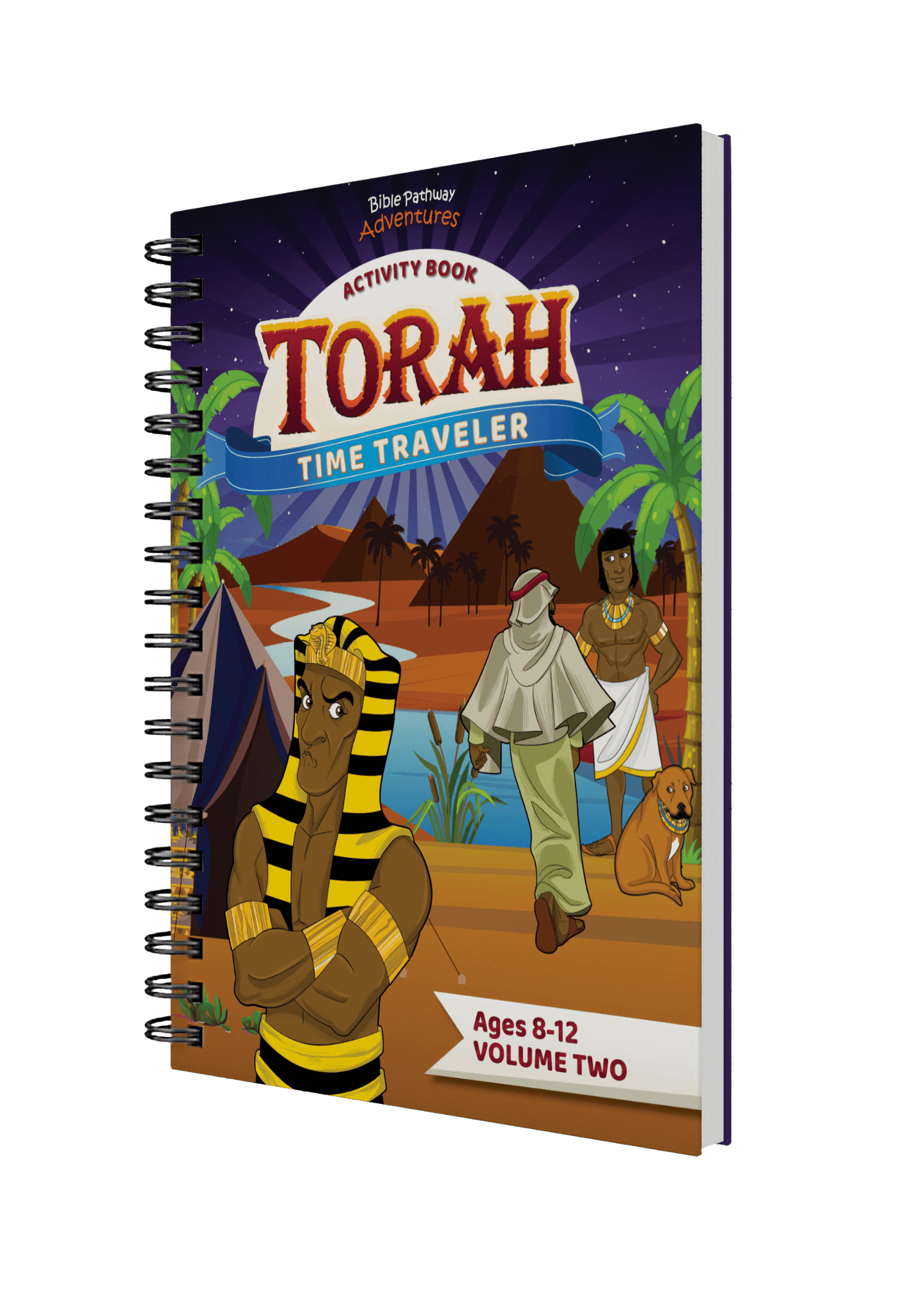 Torah Time Traveler Activity Book: Volume Two