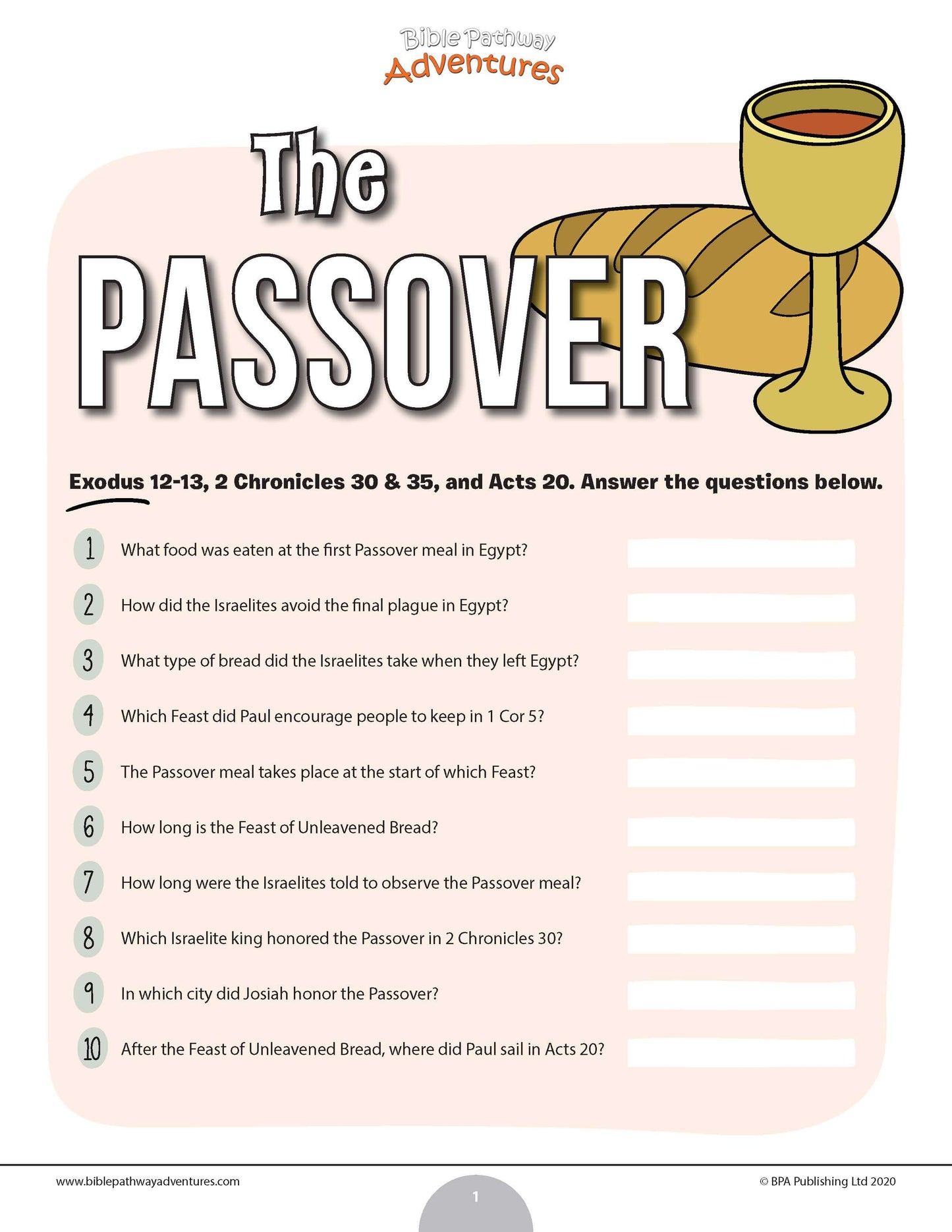 El concurso de Pascua