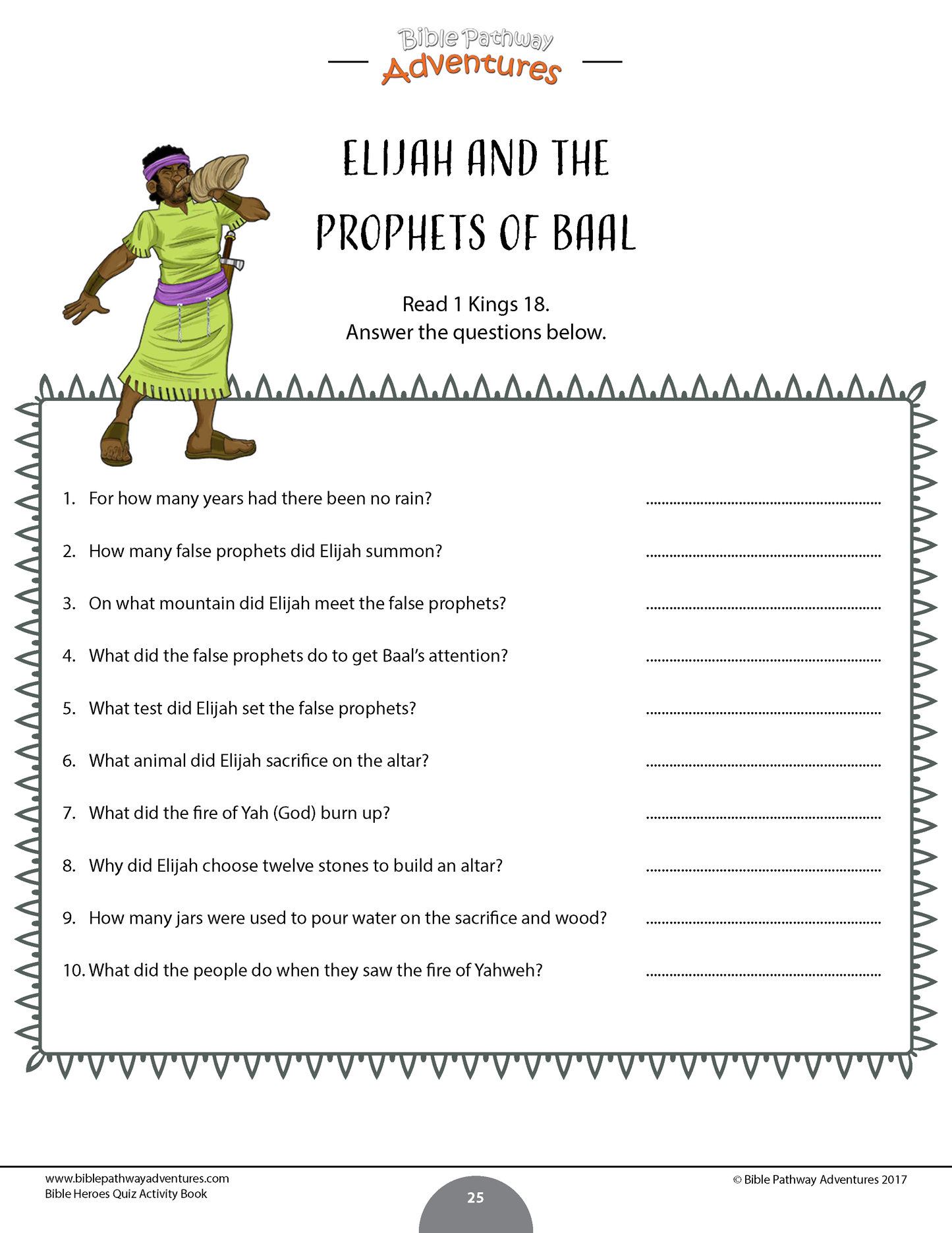 PAQUETE: Libros de actividades Hombres y Mujeres de la Biblia