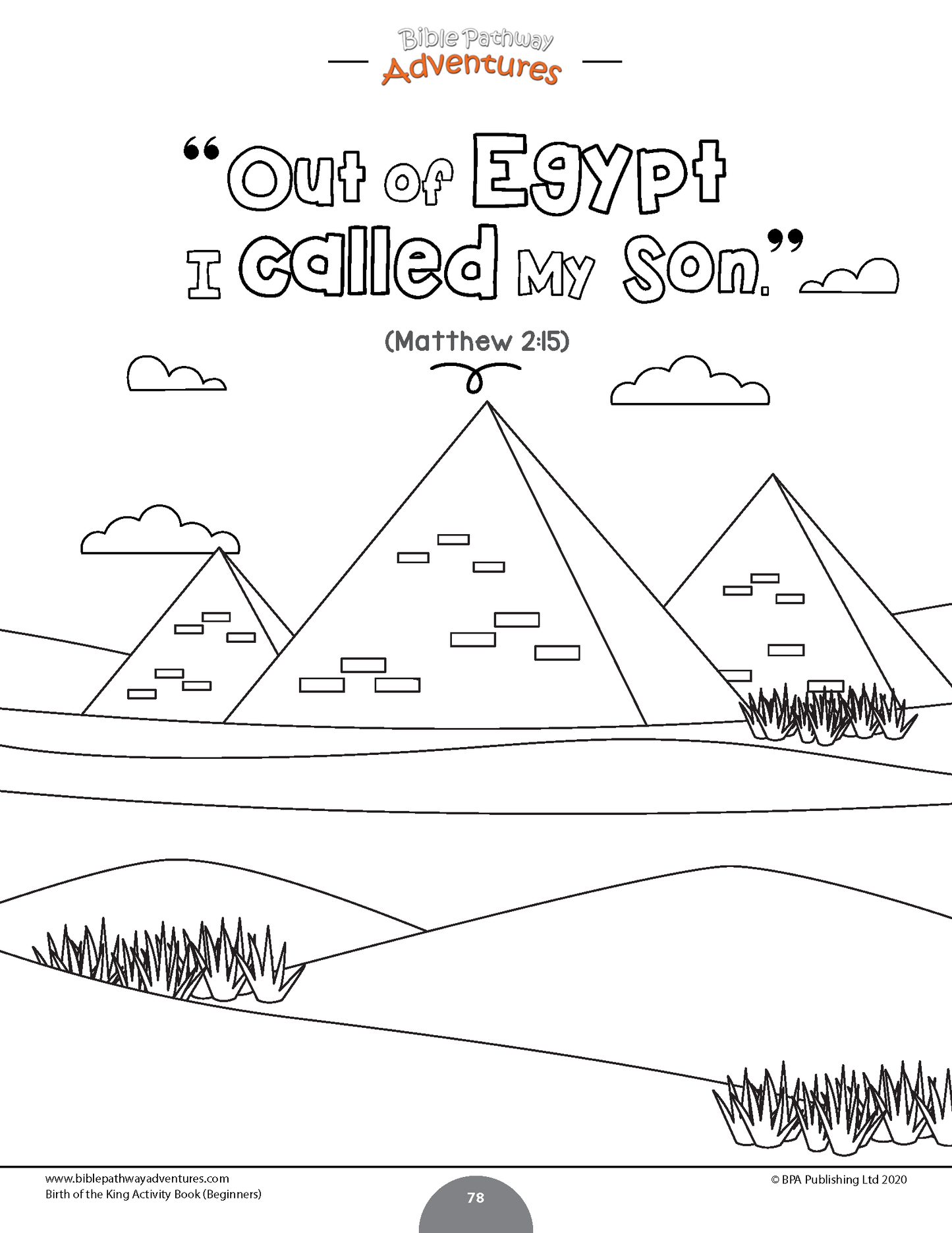 Birth of the King Activity Book for Beginners (PDF)