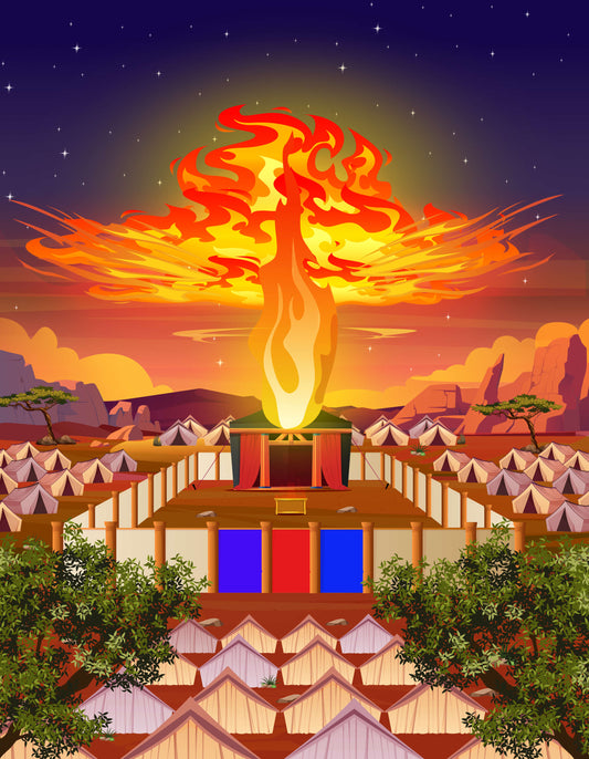 What did the Camp of Israel look like?