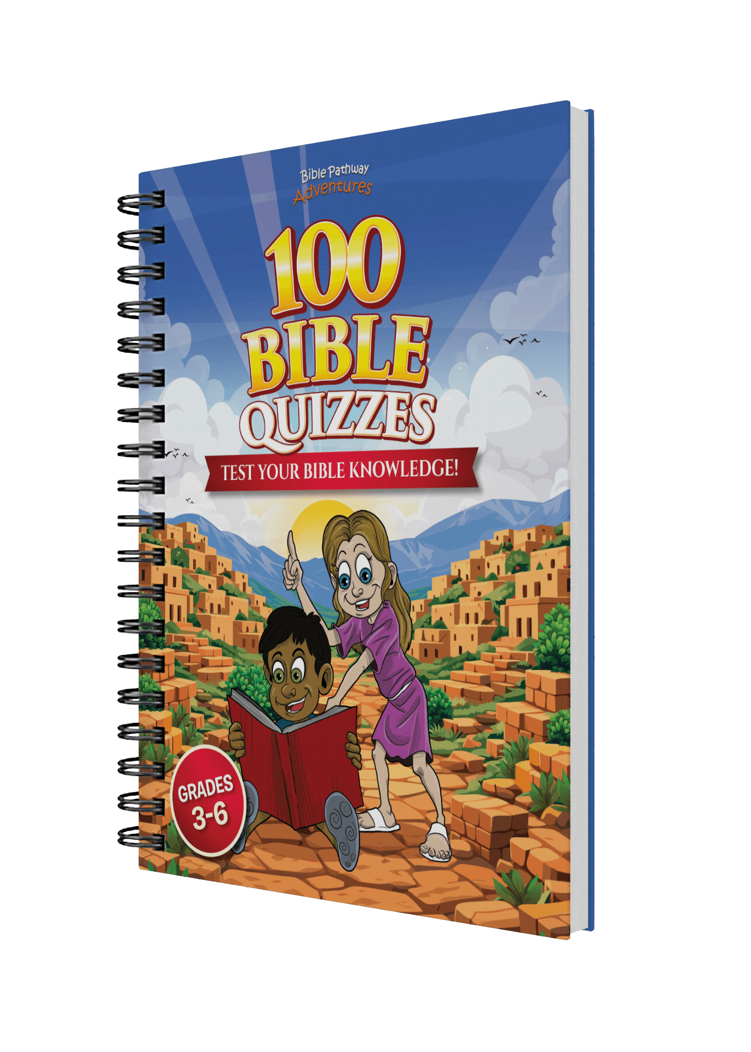 100 Bible Quizzes book for grades 3-6