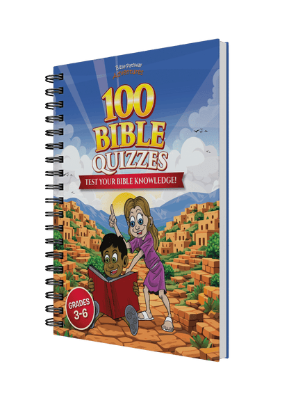 100 Bible Quizzes book for grades 3-6