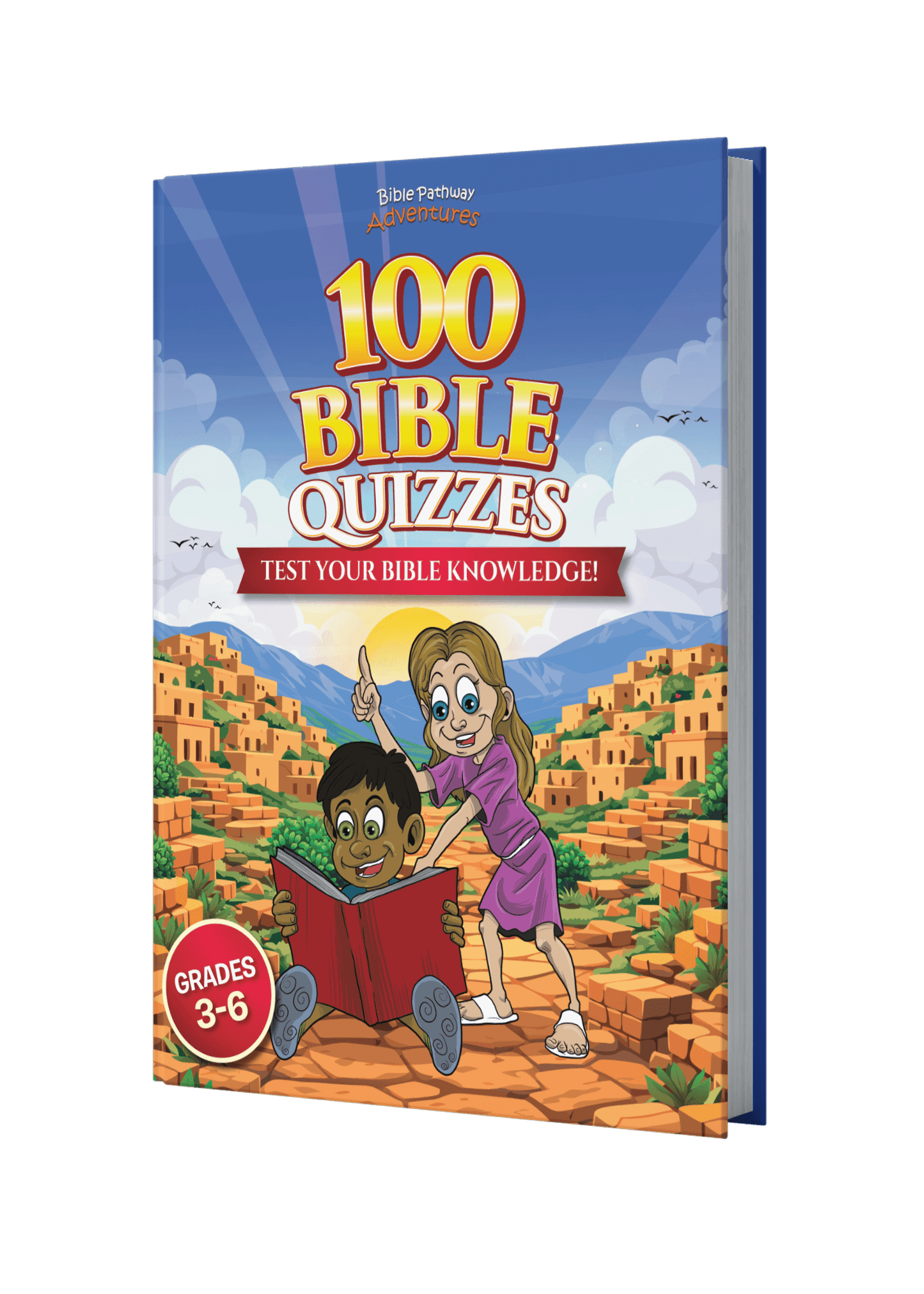 100 Bible Quizzes book for grades 3-6