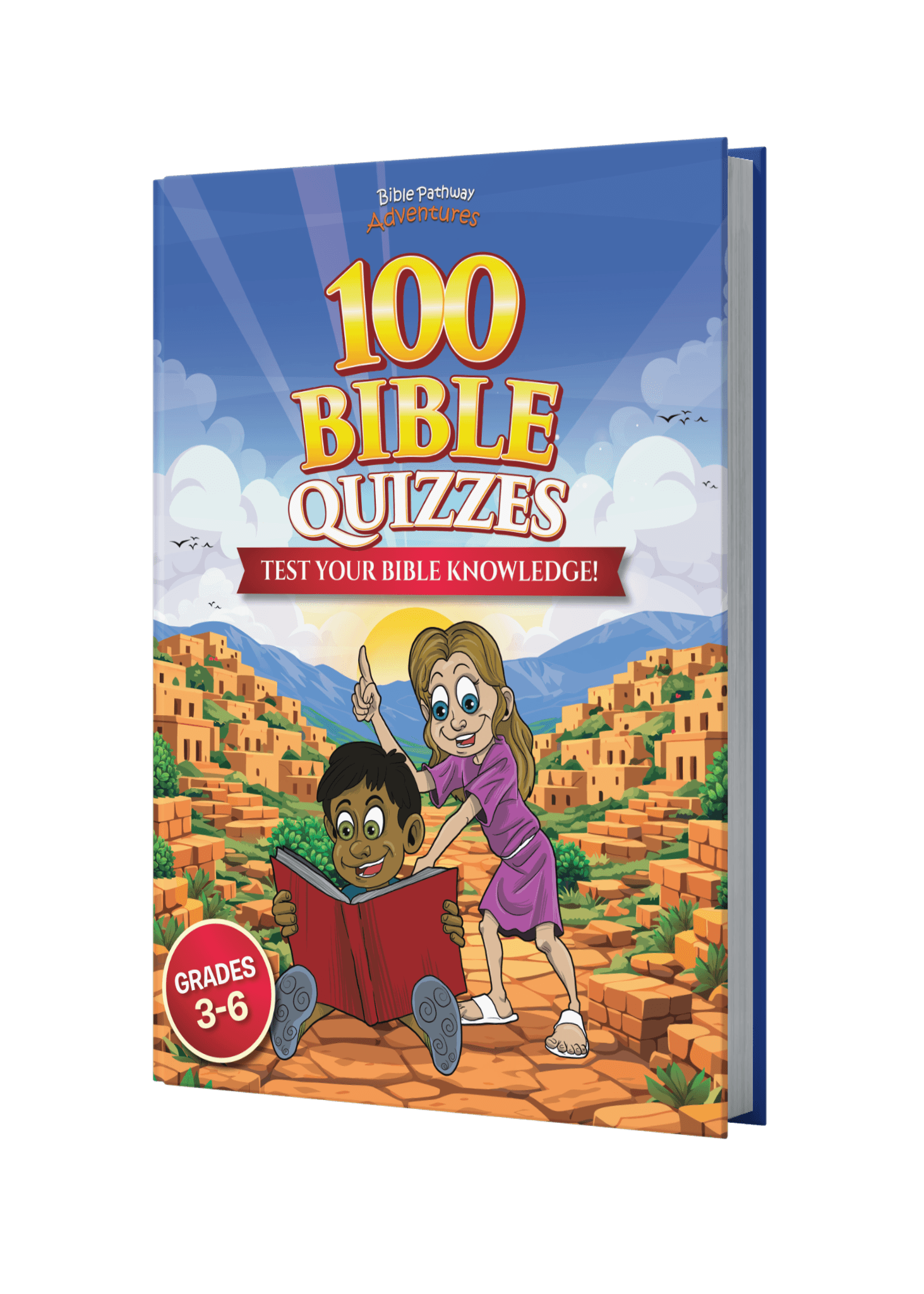 100 Bible Quizzes book for grades 3-6