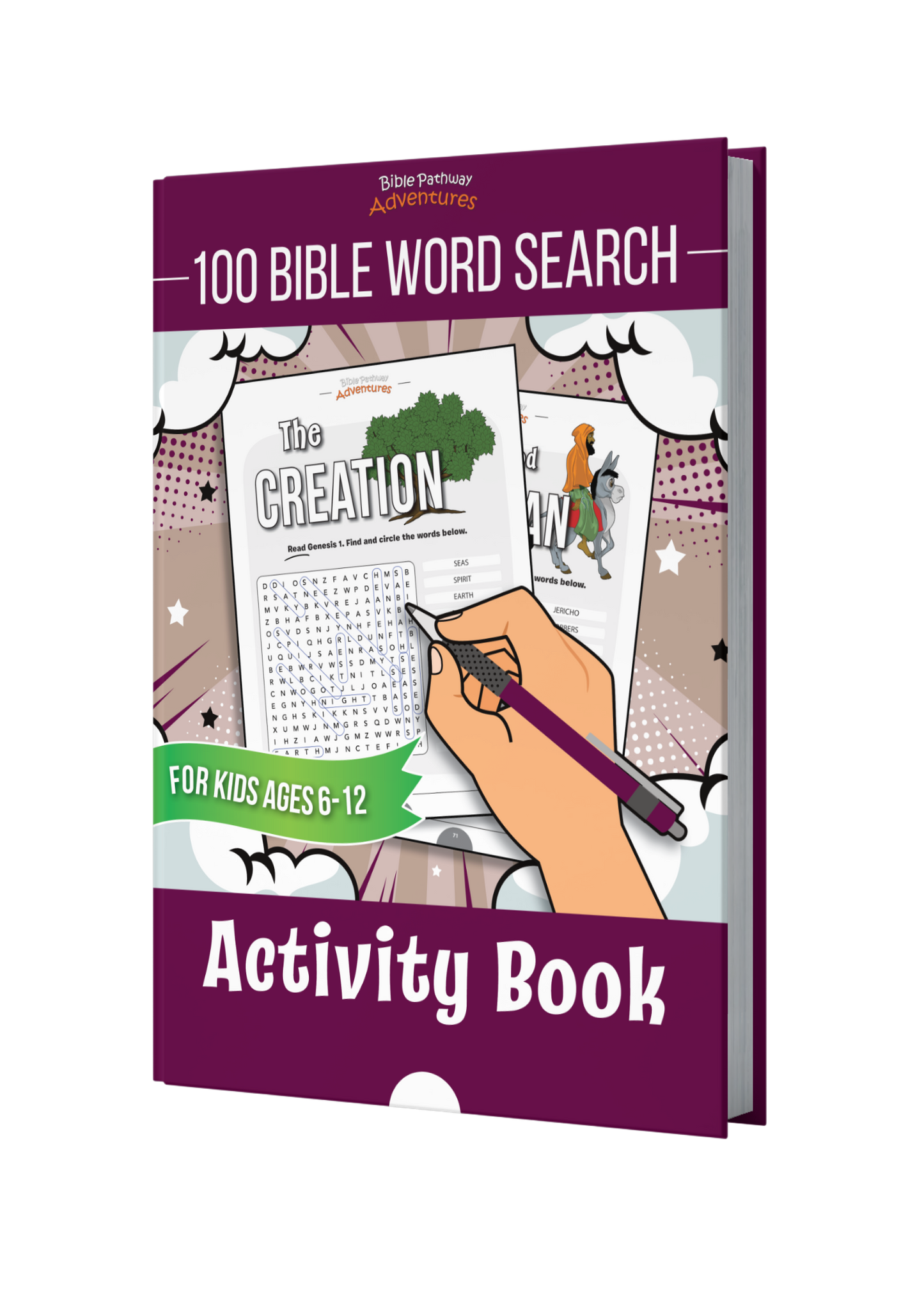 BUNDLE: Bible Quiz & Word Search Activity Books