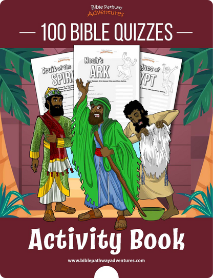 BUNDLE: Bible Quiz & Word Search & Bible Proverbs for Kids Activity Books (PDF)