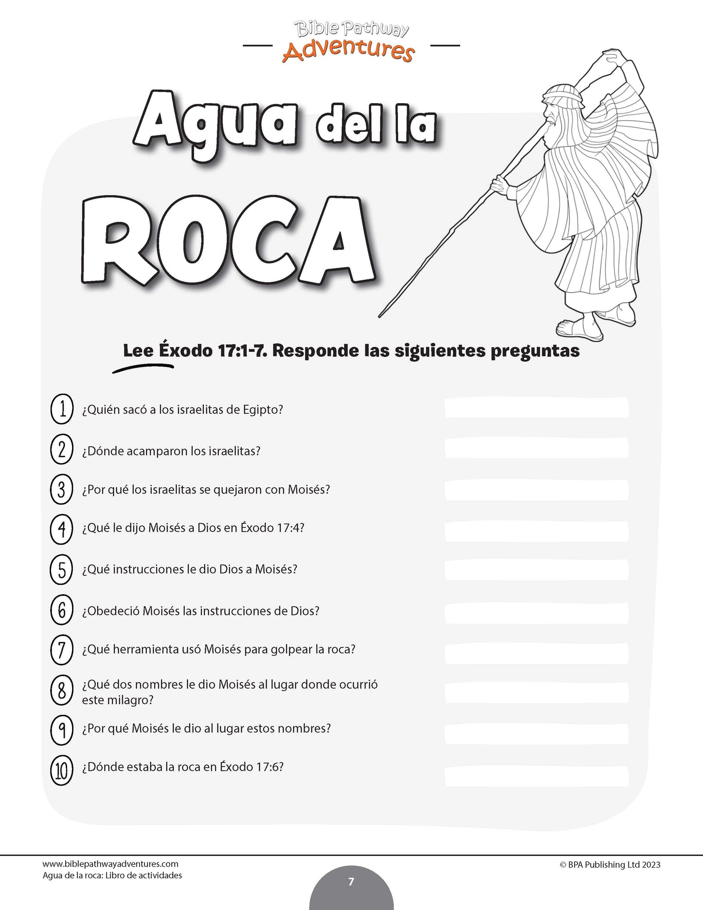 Unidad de estudio | Agua de la roca (grados 3-6)