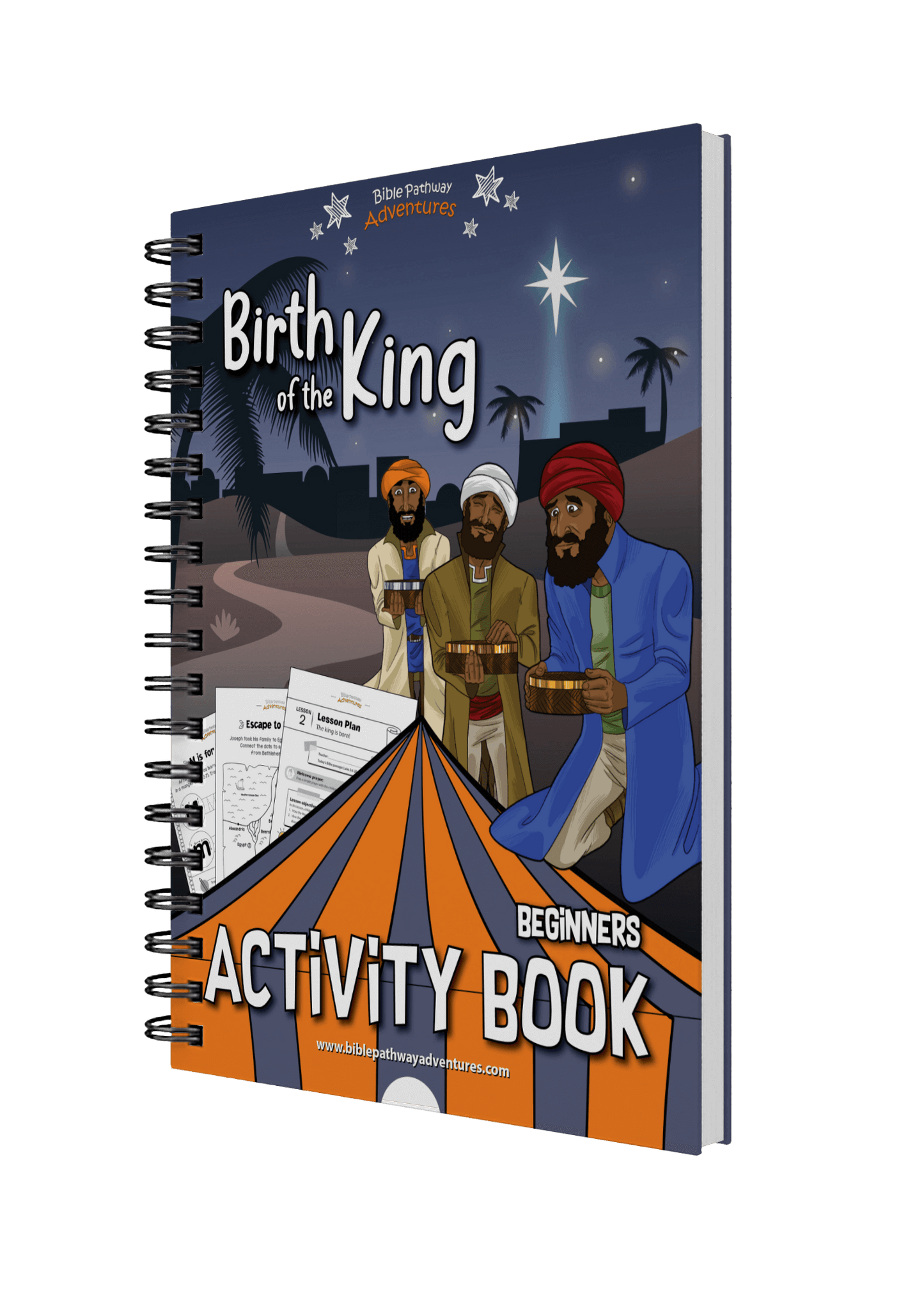 Birth of the King Activity Book for Beginners