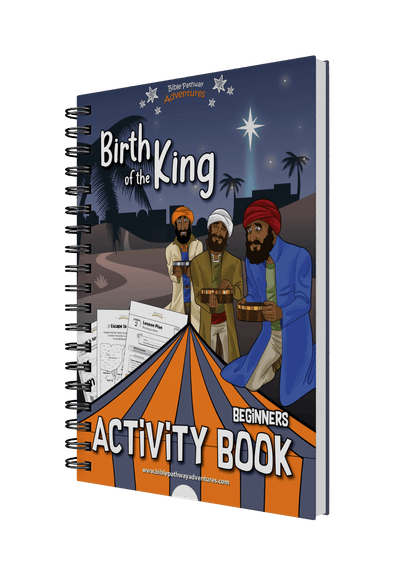 Birth of the King Activity Book for Beginners