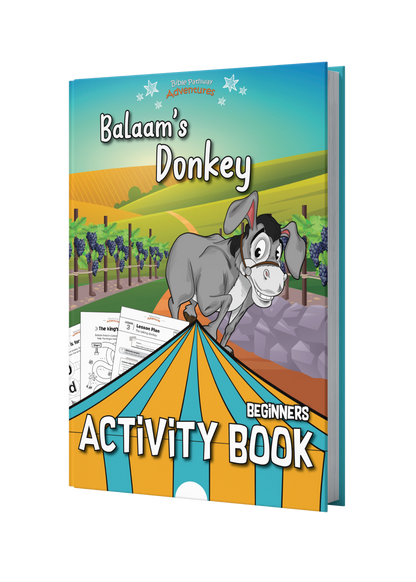 Balaam’s Donkey Activity Book for Beginners (paperback)