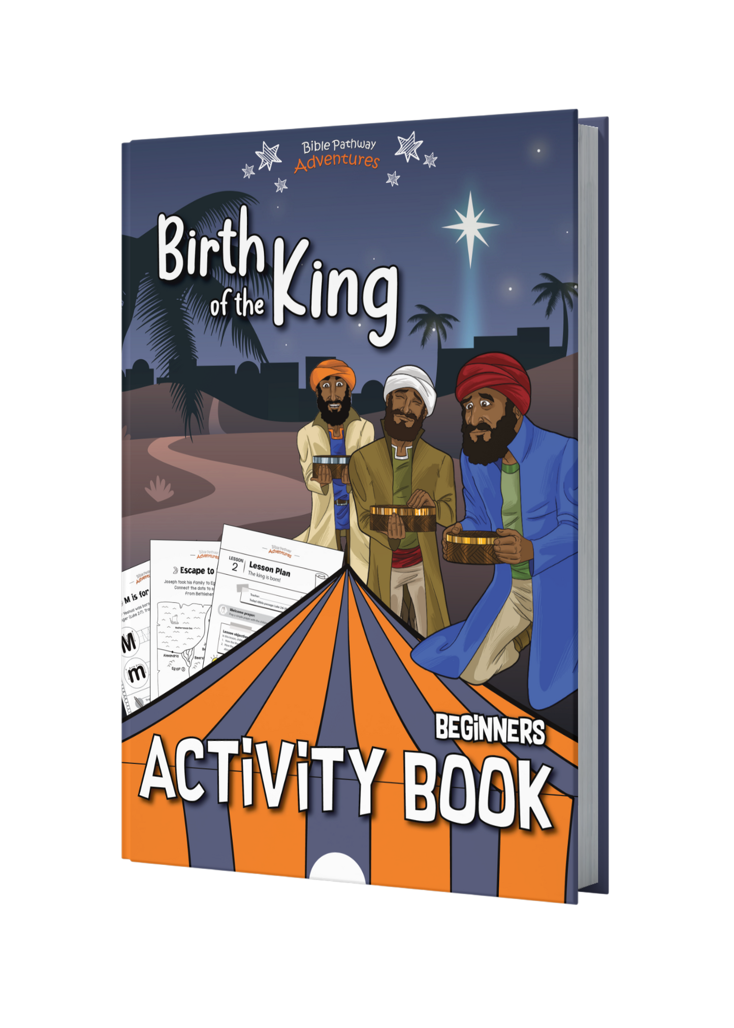 Birth of the King Activity Book for Beginners (paperback)