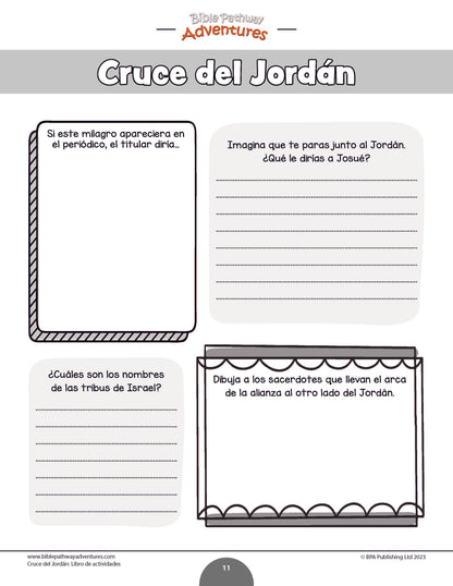 Cruce del Jordán: Libro de actividades (PDF)