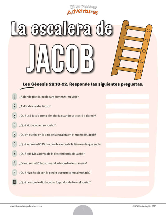 Cuestionario bíblico de la escalera de Jacob