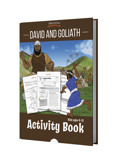 David and Goliath Activity Book cover