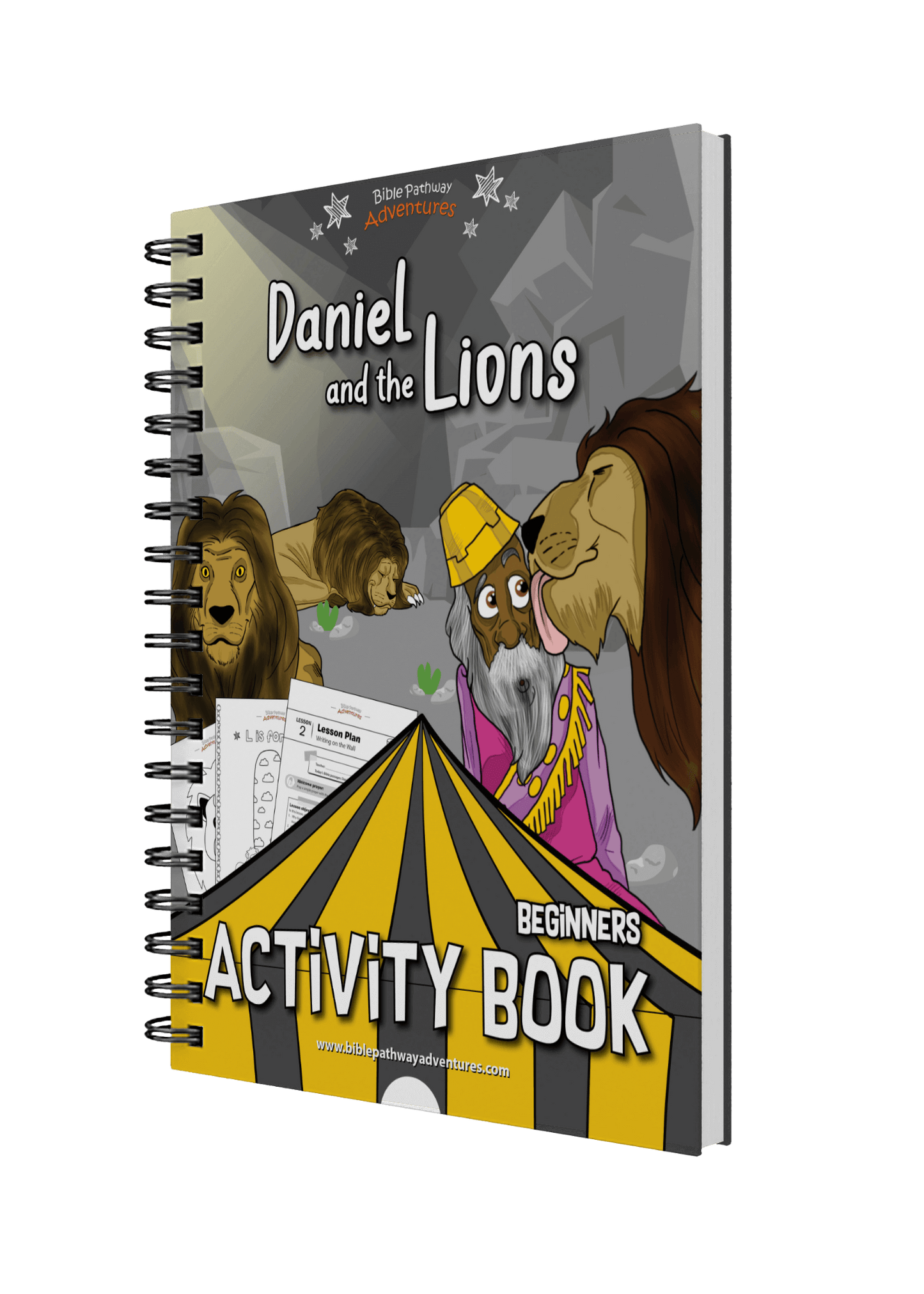 Daniel and the Lions Activity Book for Beginners