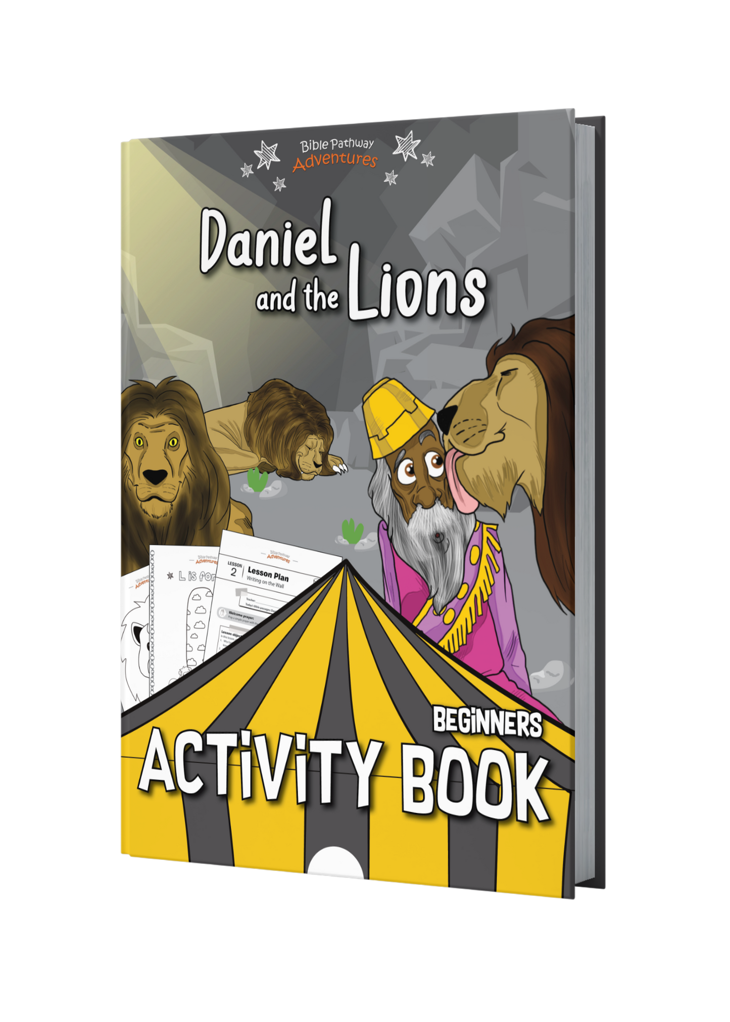 Daniel and the Lions Bible study book cover