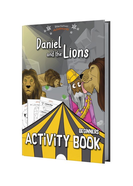 Daniel and the Lions Bible study book cover