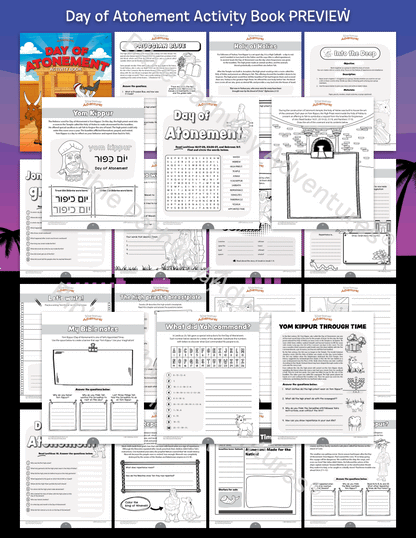 Day of Atonement Activity Book (PDF)