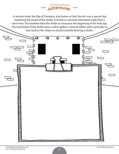 Day of Trumpets (Yom Teru'ah) Activity Book (PDF)