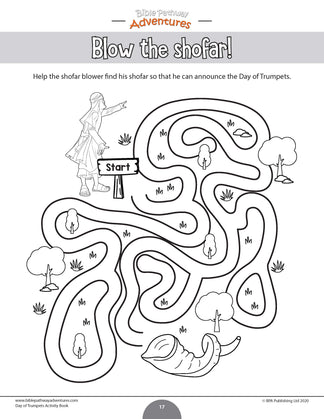 Day of Trumpets (Yom Teru'ah) Activity Book (PDF) – Bible Pathway ...