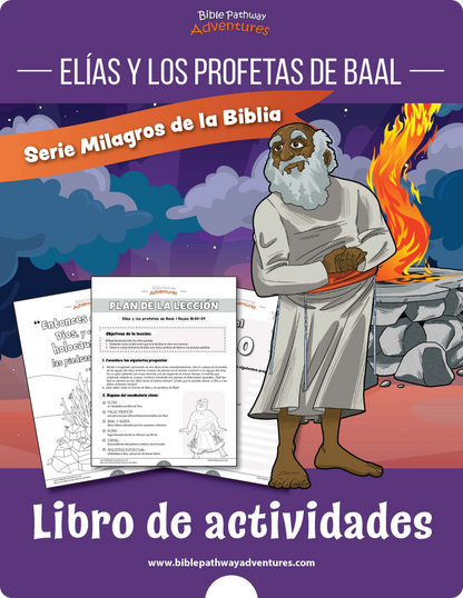 Elías y los profetas de Baal: Libro de actividades