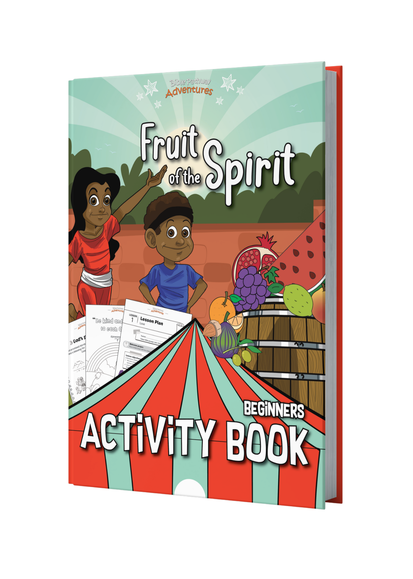 Fruit of the Spirit Activity Book for Beginners (paperback)