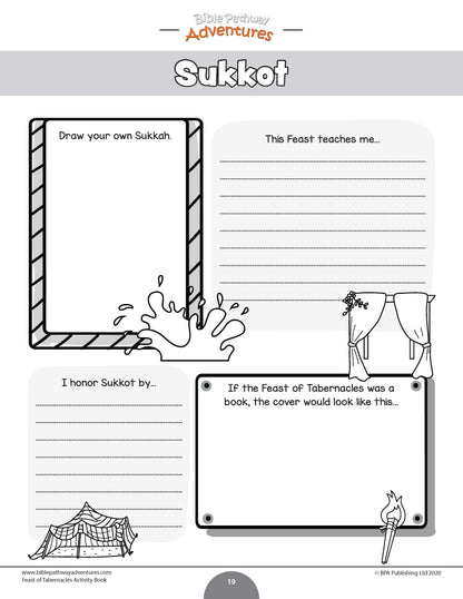 Feast of Tabernacles (Sukkot) Activity Book (PDF)