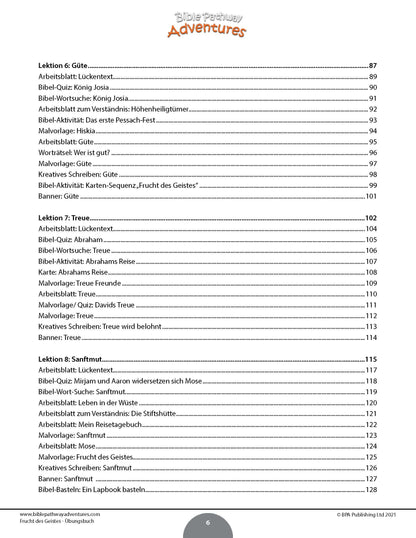 Frucht des Geistes | Bibelcurriculum zur Charakterentwicklung (Klassen 3-6)