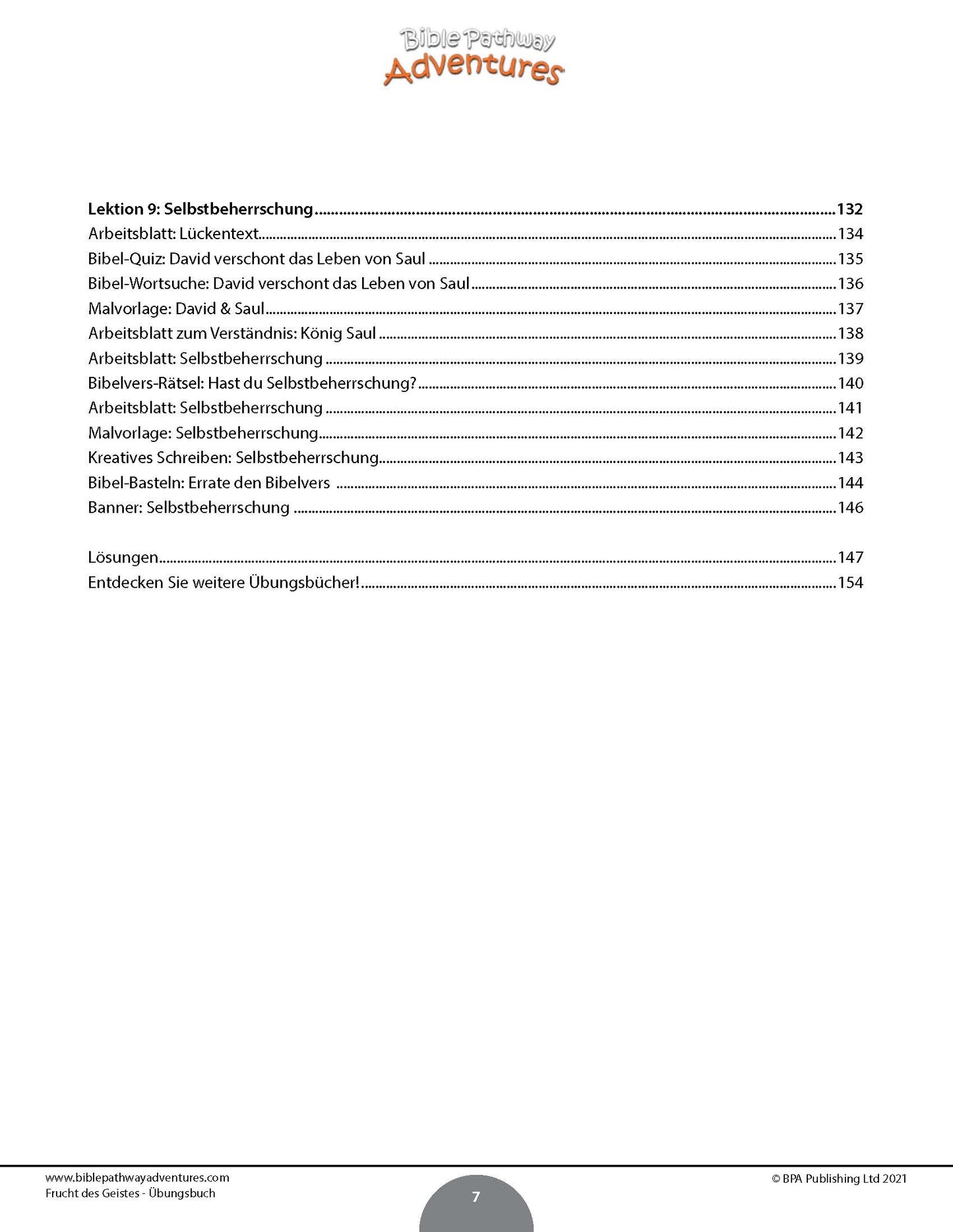 Frucht des Geistes | Bibelcurriculum zur Charakterentwicklung (Klassen 3-6)