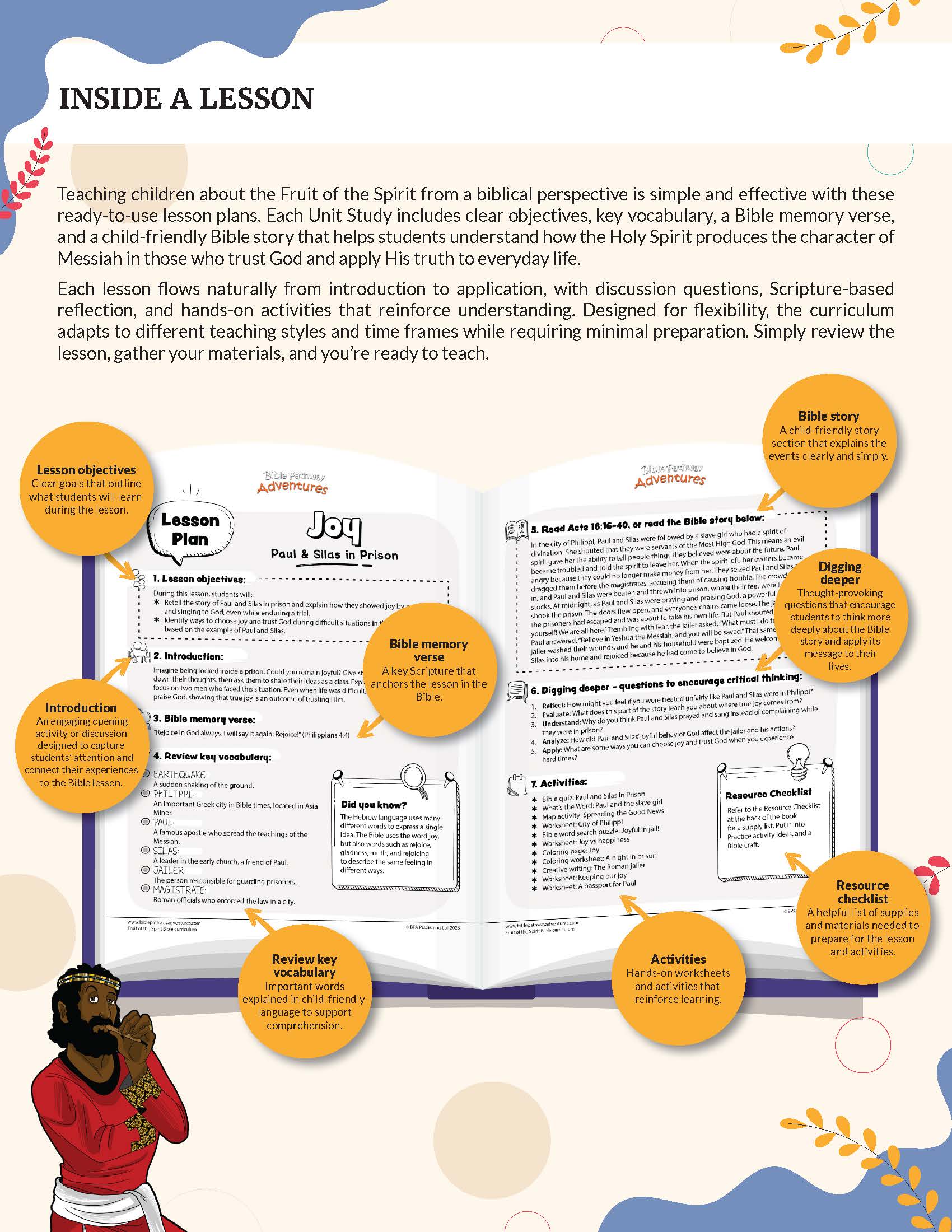 Fruit of the Spirit | Bible Curriculum for Character Development (Grades 3-6) Teaching Guide