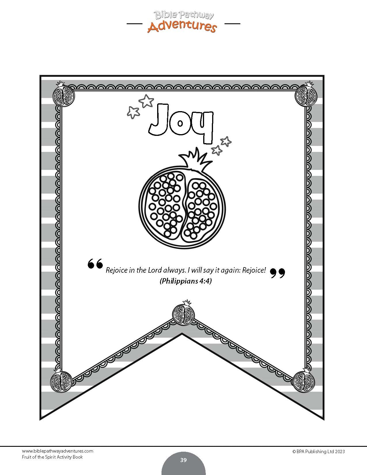 REJOICE & GROW MY DRAWING AND COLOURING BOOK 3