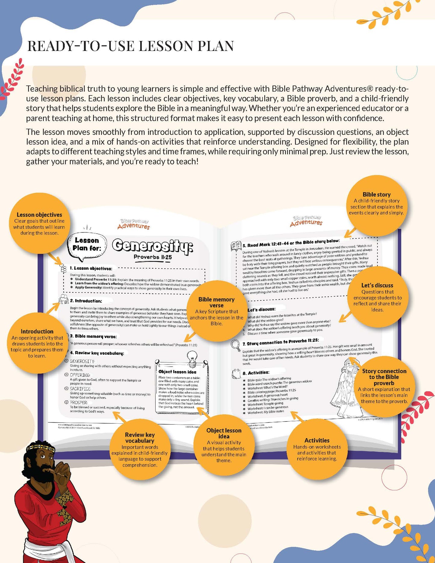 Generosity: A Bible-based Workbook for Kids (PDF)