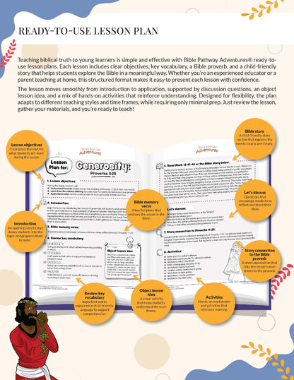 Generosity: A Bible-based Workbook for Kids (PDF)