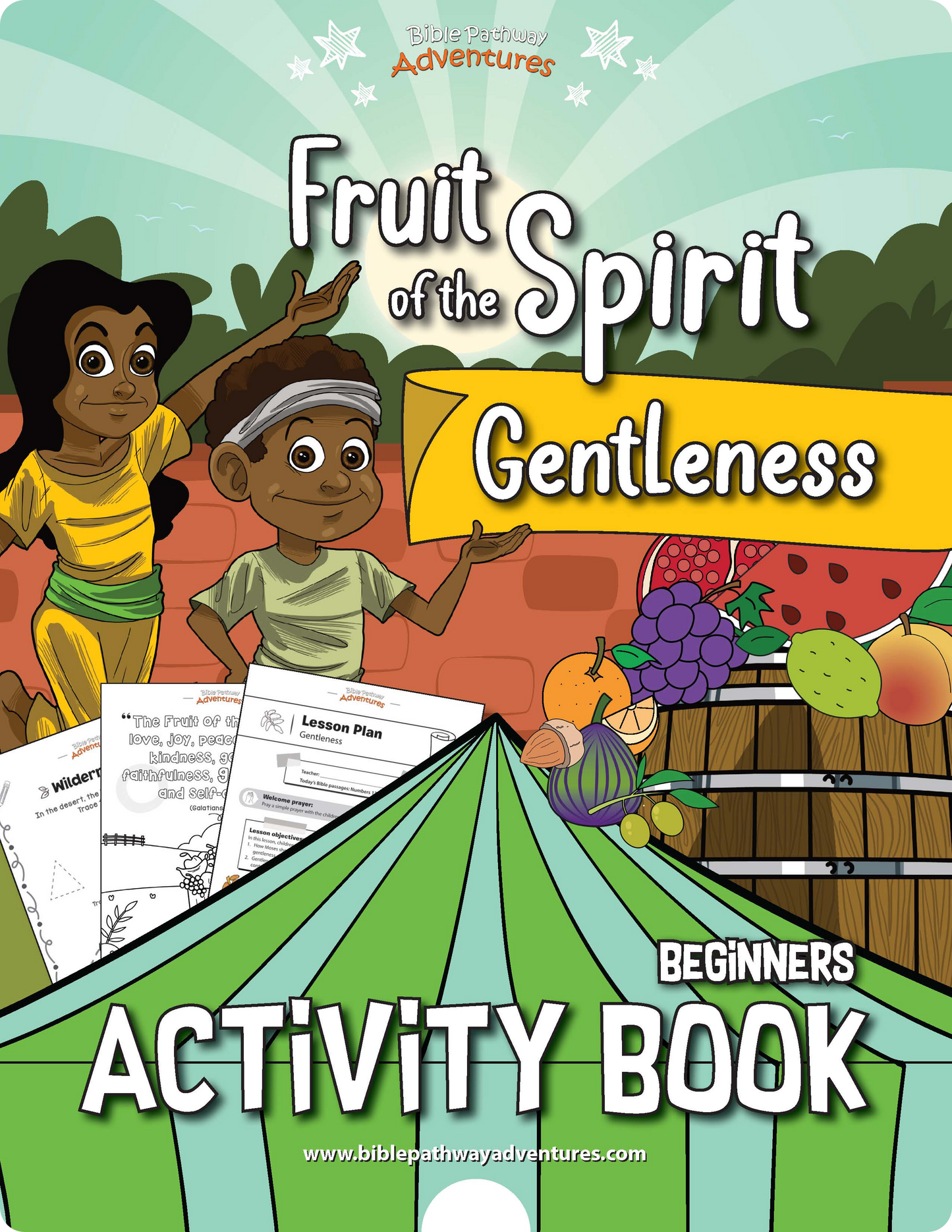 Gentleness: Fruit of the Spirit Activity Book for Beginners