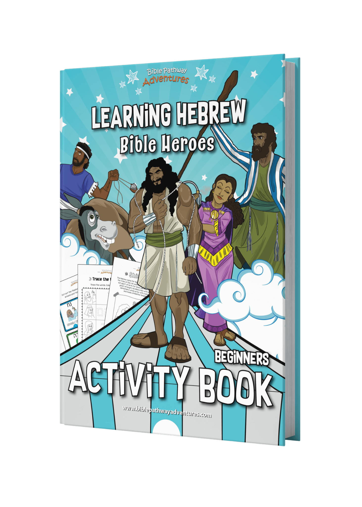 Learning Hebrew Bible Heroes Activity Book