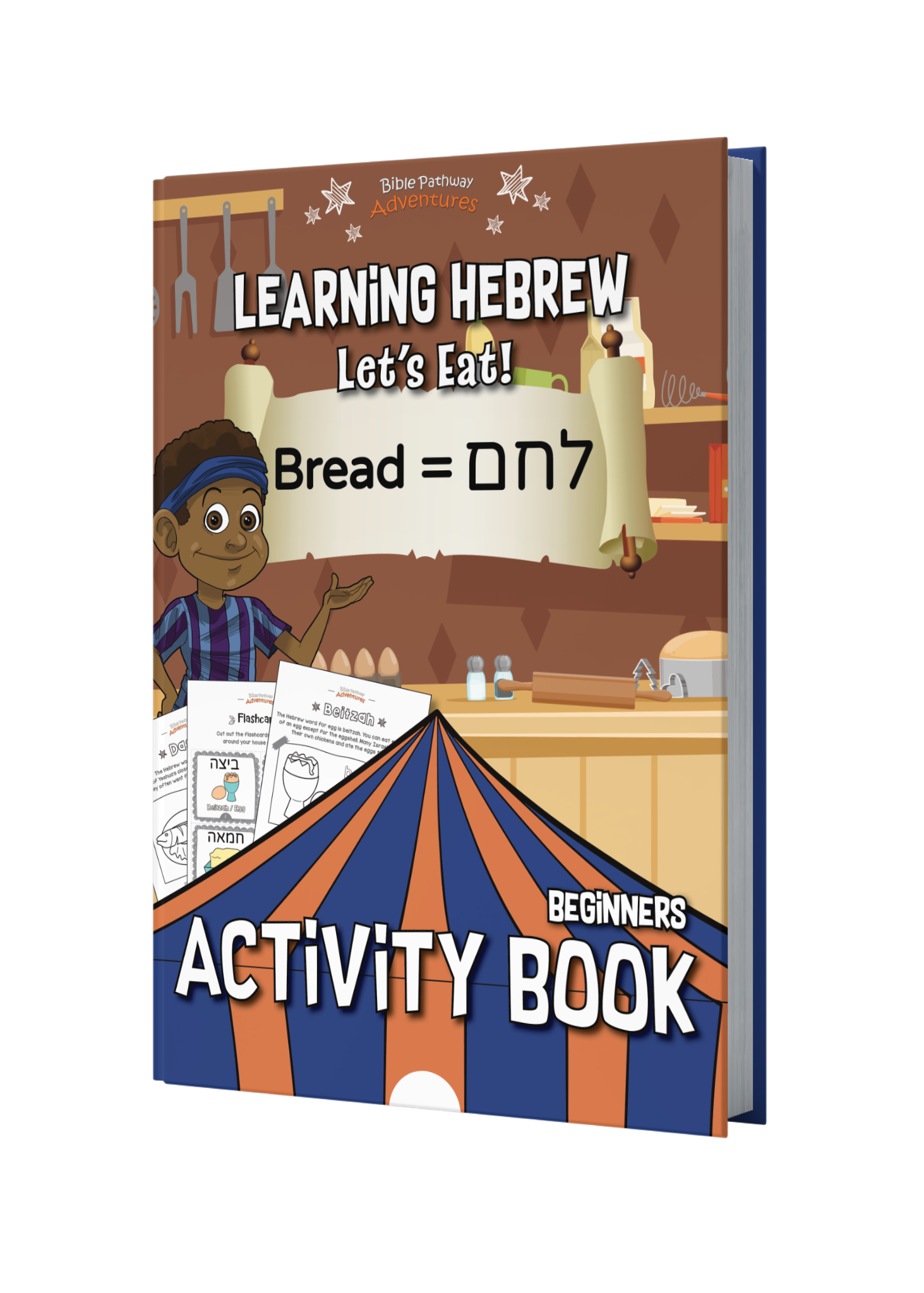 Learning Hebrew: Let's Eat! Activity Book – Bible Pathway Adventures