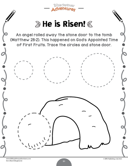 He is Risen! Activity Book for Beginners
