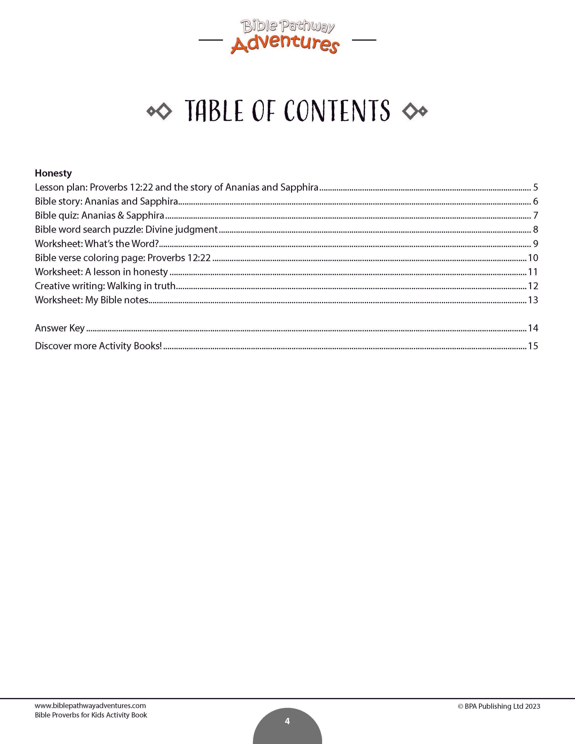 Honesty: Bible Activity Book for Kids (PDF) – Bible Pathway Adventures honesty-bible-activity-book-for-kids-pdf-bible-pathway-adventures