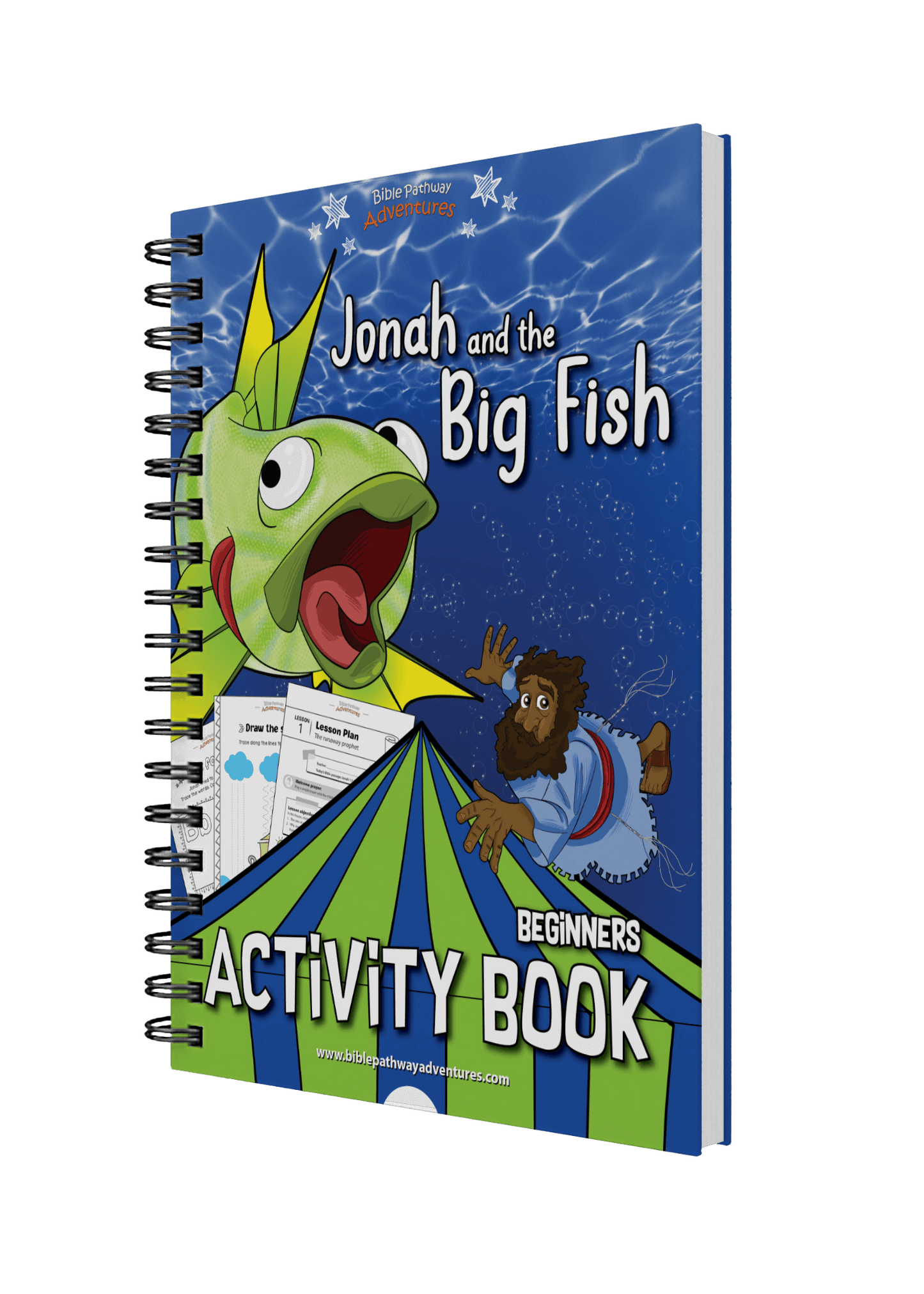 Jonah and the Big Fish Activity Book for Beginners