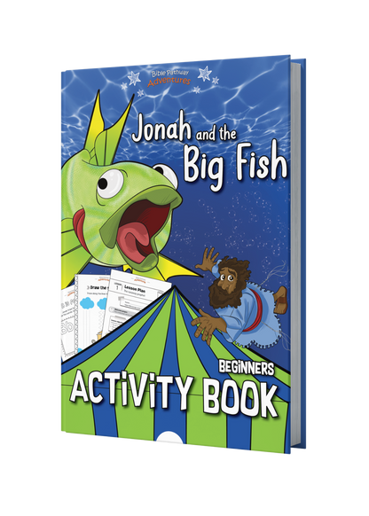Jonah and the Fish Activity Book for Beginners Book cover